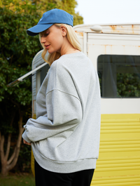 Lounge Sweatshirt Long Sleeve Round Neck Hoodie