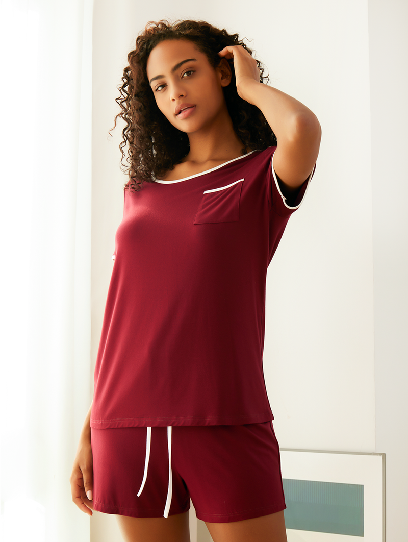 Luminous Soft Comfy Bamboo Viscose Pj Lounge Sets